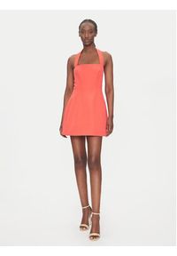 BARDOT Sukienka koktajlowa 59857DB Czerwony Slim Fit. Kolor: czerwony. Materiał: syntetyk. Styl: wizytowy