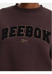 Reebok Bluza Inka RK25686CCW Brązowy Oversize. Kolor: brązowy. Materiał: syntetyk #9
