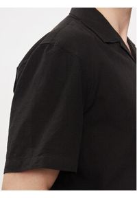 Selected Homme Koszula New Linen 16092978 Czarny Relaxed Fit. Kolor: czarny. Materiał: bawełna