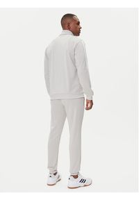 Adidas - adidas Dres Basic 3-Stripes JX5519 Beżowy Regular Fit. Kolor: beżowy. Materiał: syntetyk