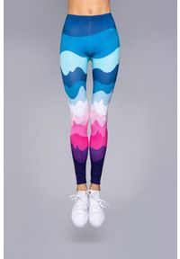 Legginsy sportowe damskie DEEP TRIP Glut. Kolor: wielokolorowy