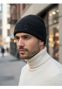 Sinsay - Czapka beanie - czarny. Kolor: czarny