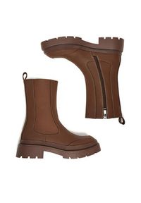 DeeZee Botki 13096-10 Brązowy. Kolor: brązowy. Materiał: syntetyk, materiał #3