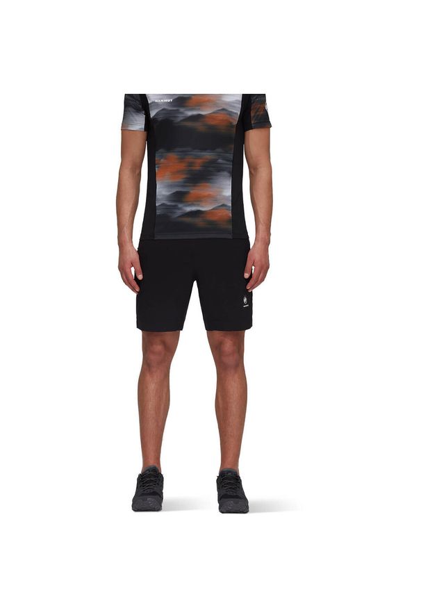 Spodenki wspinaczkowe męskie Mammut Massone Sport Shorts. Kolor: czarny. Sport: turystyka piesza