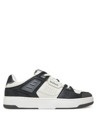 Guess Sneakersy FMTVIN ELL12 Szary. Kolor: szary. Materiał: skóra