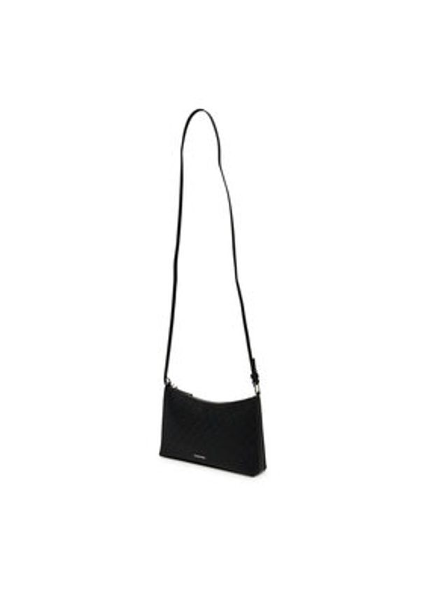 Calvin Klein Torebka Ck Must Aop Conv Logo Jqd Strap LV04F3099G Czarny. Kolor: czarny. Materiał: skórzane