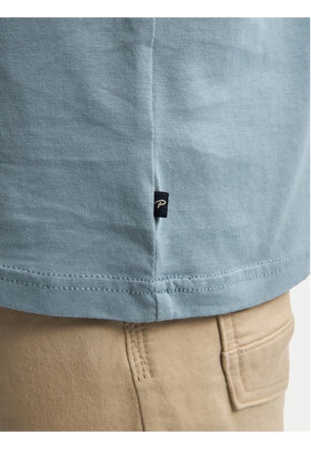 Petrol Industries T-Shirt M-1050-TSR707 Niebieski Regular Fit. Kolor: niebieski. Materiał: bawełna