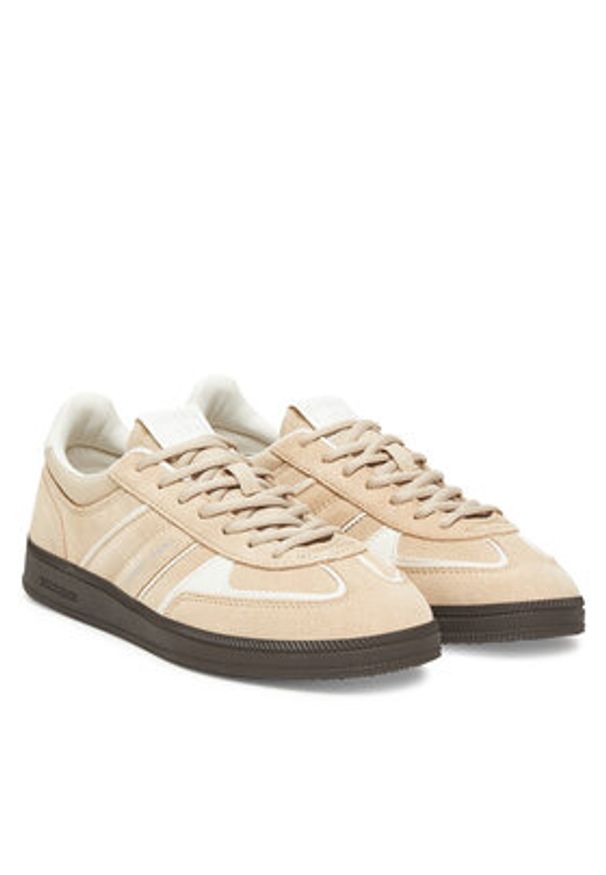 Tommy Jeans Sneakersy The Greenwich Edge EN0EN02838 Beżowy. Kolor: beżowy. Materiał: zamsz, skóra