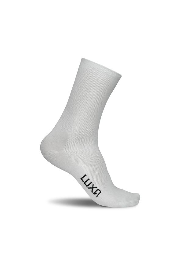 LUXA - Skarpetki Rowerowe Unisex Luxa Classic. Kolor: szary. Materiał: poliamid, elastan. Sport: kolarstwo