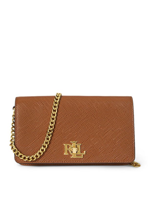 Lauren Ralph Lauren - Torebka LAUREN RALPH LAUREN. Kolor: brązowy
