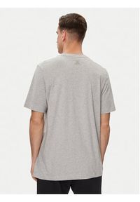 Adidas - adidas T-Shirt Essentials Single Jersey Linear Embroidered Logo T-Shirt IC9277 Szary Regular Fit. Kolor: szary. Materiał: bawełna #4