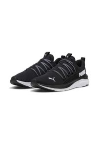 Puma - Męskie Buty do biegania Softride One4all PUMA Black White. Kolor: biały, czarny, wielokolorowy. Sport: bieganie