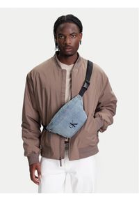 Calvin Klein Nerka Ckj Denim Waistbag LV04G3149G Błękitny. Kolor: niebieski. Materiał: materiał #1