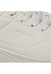 skechers - Skechers Sneakersy Uno Stand On Air 3690/OFWT Écru. Materiał: skóra #6