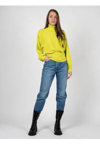 Silvian Heach Sweter | PGA22211LU | Kobieta | Zielony. Typ kołnierza: golf. Kolor: zielony. Materiał: nylon, poliester, wełna, wiskoza