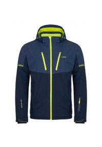 ZEAGLE - Kurtka narciarska męska Glemo Fobby, wodoodporna, 2XL. Kolor: wielokolorowy, niebieski, żółty, zielony. Sezon: zima. Sport: narciarstwo #1