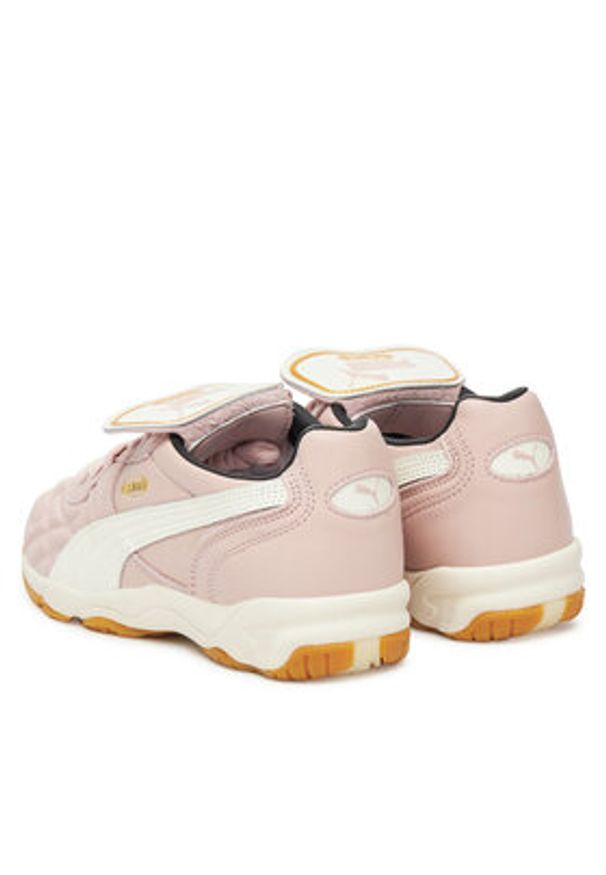 Puma Sneakersy King Indoor 401683 07 Różowy. Kolor: różowy. Materiał: skóra