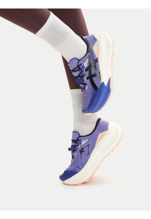 Asics Buty do biegania Trabuco Max 5 1012B937 Fioletowy. Kolor: fioletowy. Materiał: mesh