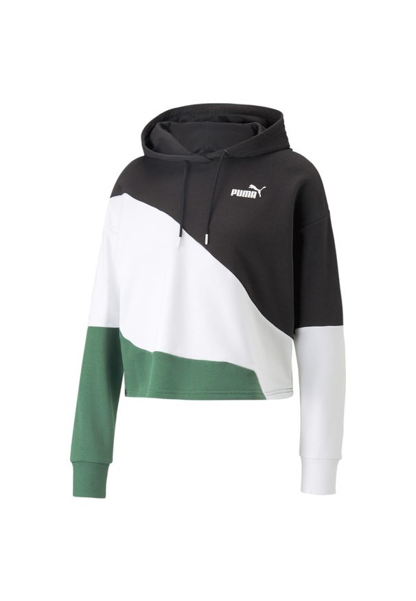 Bluza sportowa damska Puma Power Cat Hoodie. Kolor: wielokolorowy, czarny