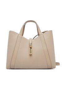 Furla Torebka Goccia S WB01789 BX3353 KH 4488S Beżowy. Kolor: beżowy. Materiał: skórzane #7