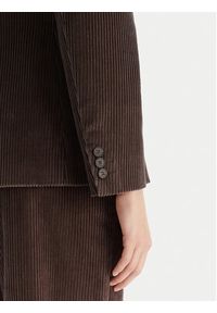 Weekend Max Mara Marynarka Katanga 2525046062 Brązowy Regular Fit. Kolor: brązowy. Materiał: bawełna #4