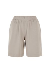 Damskie szorty bermudzkie Urban Classics Organic Terry. Kolor: szary. Materiał: bawełna. Długość: krótkie #1
