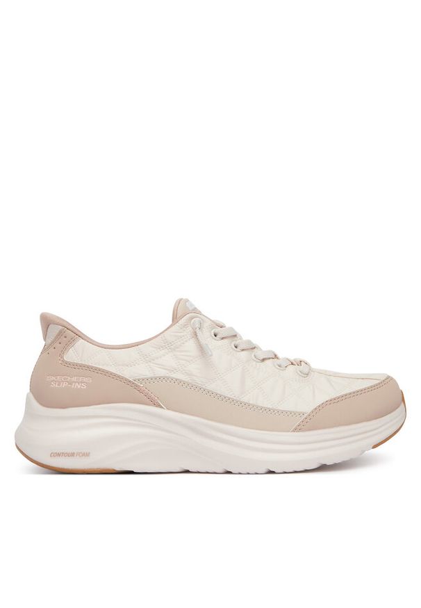 skechers - Sneakersy Skechers. Kolor: beżowy