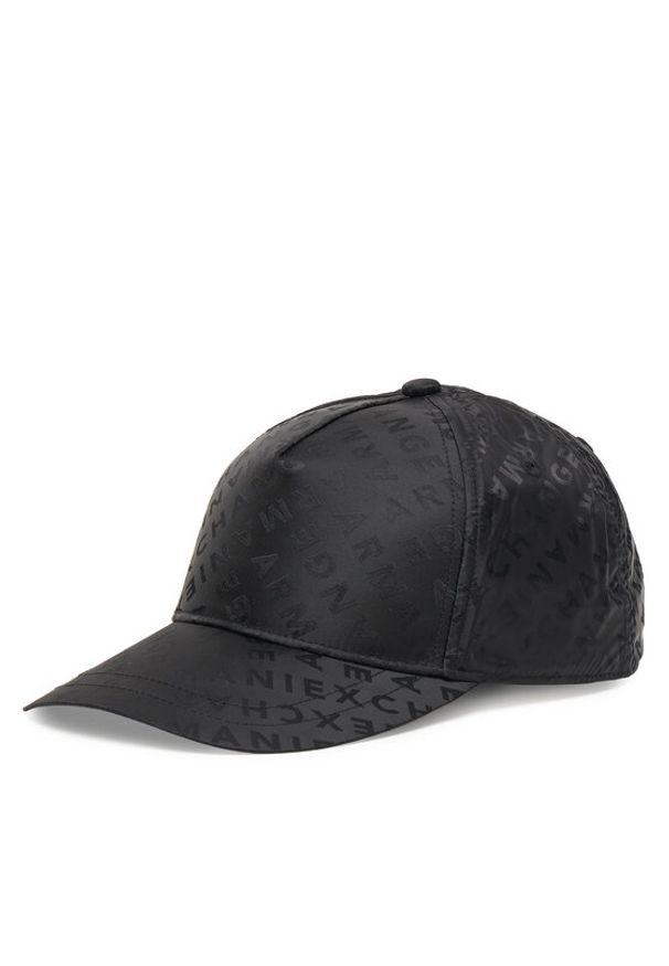 Armani Exchange Czapka z daszkiem XM001519 AF16592 FC022 Czarny. Kolor: czarny. Materiał: poliamid, materiał