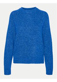 Vero Moda Sweter Filuca 10298674 Niebieski Regular Fit. Kolor: niebieski. Materiał: syntetyk