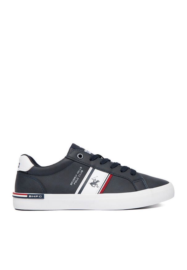Sneakersy Beverly Hills Polo Club. Kolor: niebieski