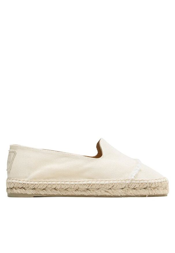 Castañer Espadryle Kai/001 022990-203 Biały. Kolor: biały. Materiał: skóra