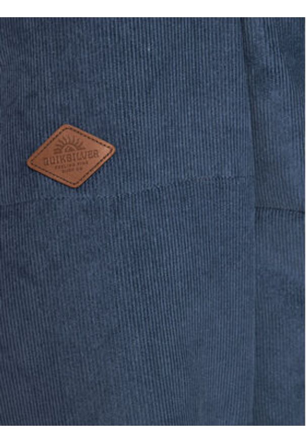Quiksilver Kurtka przejściowa Tibbermore EQYJK03984 Granatowy Regular Fit. Kolor: niebieski. Materiał: bawełna