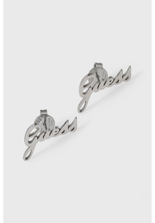 Guess - Kolczyki. Kolor: srebrny