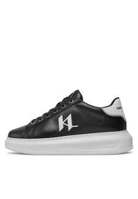 Karl Lagerfeld - KARL LAGERFELD Sneakersy KL62515 Czarny. Kolor: czarny. Materiał: skóra #6