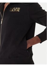 Versace Jeans Couture Bluza 80HAIT00 CF01T Czarny Regular Fit. Typ kołnierza: kołnierzyk włoski. Kolor: czarny. Materiał: bawełna #2