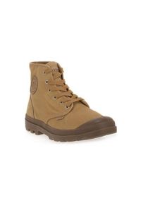 Buty do chodzenia męskie Palladium Pampa Hi Woodlin. Wysokość cholewki: za kostkę. Kolor: wielokolorowy. Materiał: tkanina, materiał. Szerokość cholewki: normalna. Sport: turystyka piesza