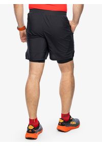 Spodenki do biegania męskie Under Armour Launch 7 inch 2-in-1 Short. Kolor: czarny