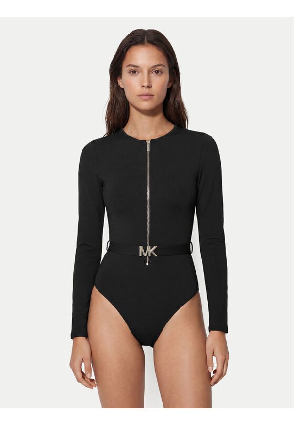 MICHAEL Michael Kors Strój kąpielowy MM18976 Czarny. Kolor: czarny. Materiał: syntetyk