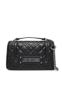 Love Moschino - LOVE MOSCHINO Torebka JC4001PP1NLA000B Czarny. Kolor: czarny. Materiał: skórzane #4