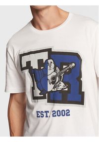 True Religion T-Shirt 106309 Biały Regular Fit. Kolor: biały. Materiał: bawełna #3