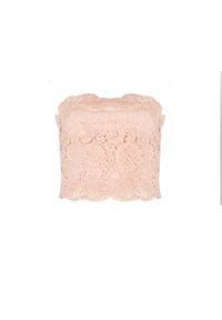 Pinko Top "Montegrande" | 101150 Y5LG | Kobieta | Różowy. Kolor: różowy. Materiał: bawełna, wiskoza, poliamid #5