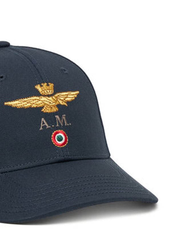 Aeronautica Militare Czapka z daszkiem 252HA1100UCT02848 Granatowy. Kolor: niebieski. Materiał: materiał, bawełna