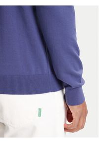 United Colors of Benetton - United Colors Of Benetton Sweter 1098U1I76 Fioletowy Regular Fit. Kolor: fioletowy. Materiał: bawełna