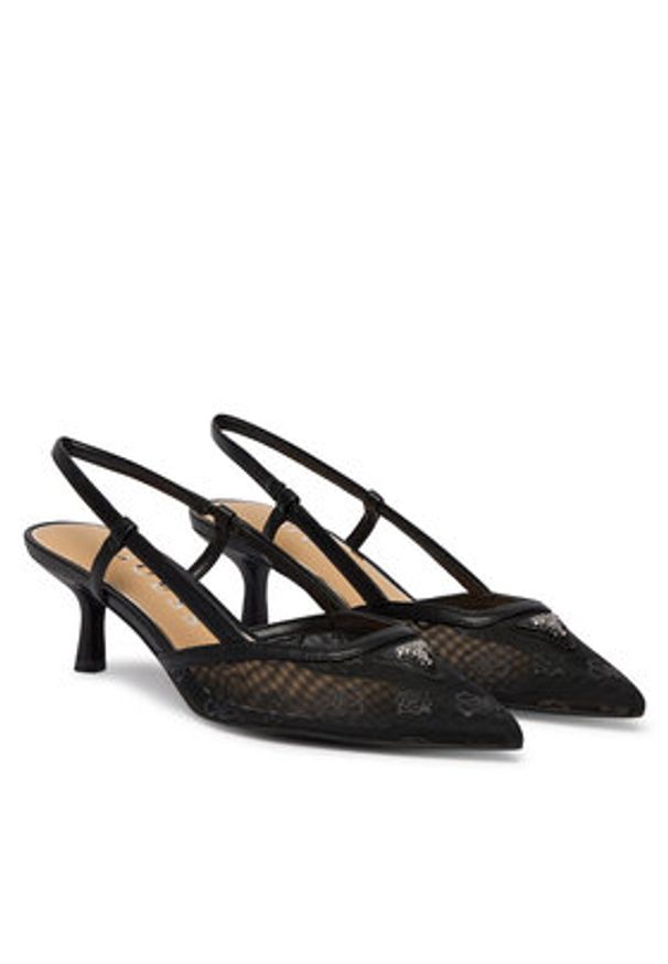 Guess Czółenka FLJYNO FAL05 Czarny. Kolor: czarny. Materiał: materiał