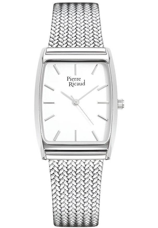 Zegarek damski Pierre Ricaud P37039.5113Q srebrny. Kolor: srebrny