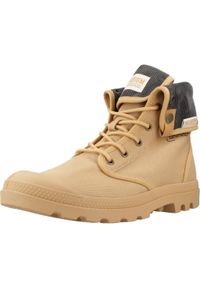 Palladium - Buty PALLADIUM BAGGY MICHIGAN Jasnobrązowy. Kolor: brązowy, wielokolorowy, beżowy. Materiał: tkanina. Sport: turystyka piesza