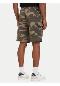 Aeronautica Militare Szorty materiałowe 261BE0281UCT04296 Zielony Regular Fit. Kolor: zielony. Materiał: bawełna #3