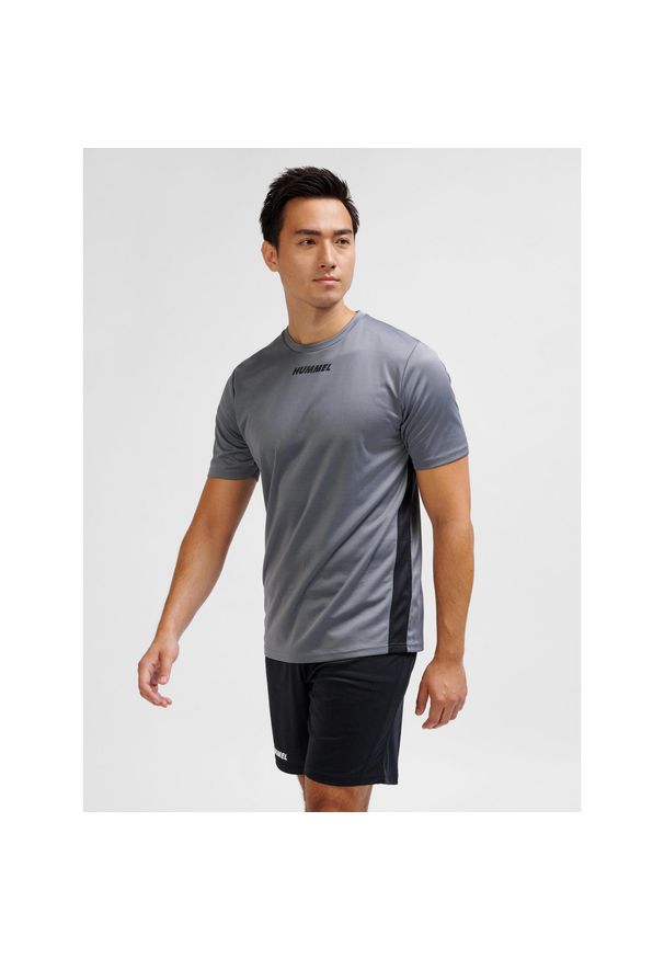 Koszulka Hummel Multi PL. Kolor: szary. Sport: piłka nożna