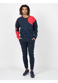 Champion Spodnie "Sweat Pants" | 216561 | Mężczyzna | Granatowy. Okazja: na co dzień. Kolor: niebieski. Materiał: bawełna, poliester. Wzór: nadruk. Styl: casual #7