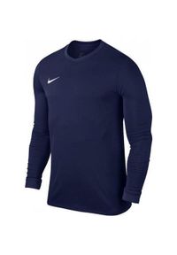 Koszulka treningowa męska Nike DF Park VII. Kolor: niebieski. Materiał: poliester. Długość rękawa: długi rękaw